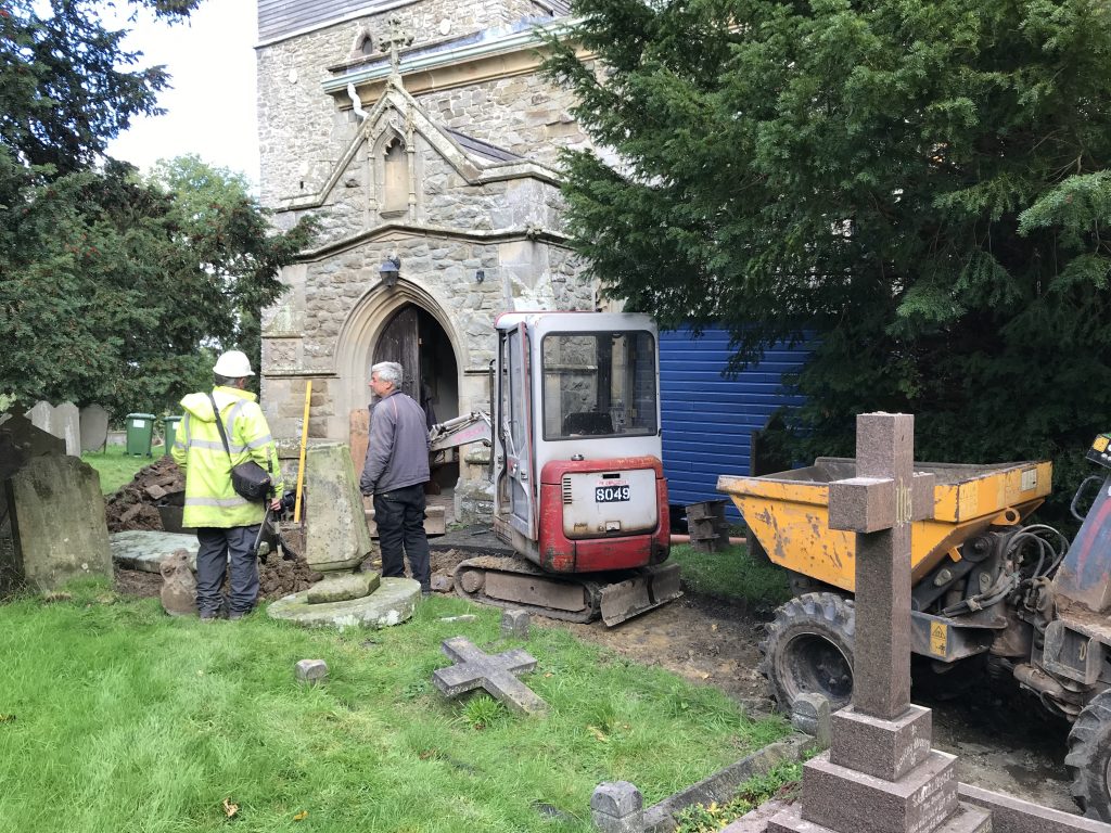 Reordering Project St Nicholas, Churchstoke