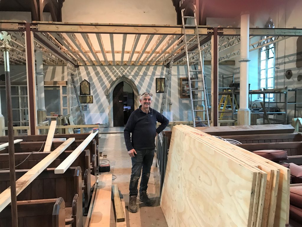 Reordering Project St Nicholas, Churchstoke